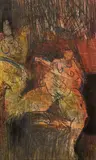 Untitled (Nude figures) by Norman Zammitt, 1961, Mixed media on paper, sold Oct 2011