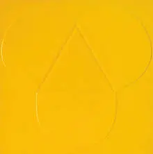 Edie Danieli, Hazmat Sign, 1966-1967, Acrylic on board