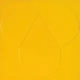 Edie Danieli, Hazmat Sign, 1966-1967, Acrylic on board
