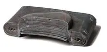 Wade Saunders, Landscape, c. 1975, Lead sculpture