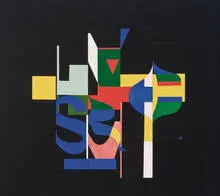 Jon Henry, #8A Varcs, Painted wood collage on board
