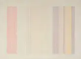 Gene Davis, Untitled (Line print), 1973, Lithograph