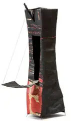 Untitled (Tower) by Pamela Sweet, 1976, Papier-mâché, sold Oct 2011