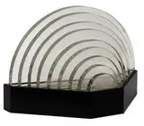 John Haas Or Harris, Untitled (acrylic sculpture in nine pieces), circa 1975-85, Acrylic with wood base