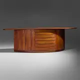 Wharton Esherick, Exceptional cabinet, 1969, cherry, maple