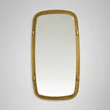 Venini, A Treccia wall mirror