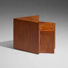 Jean-Michel Frank, Nesting occasional table, c. 1940, oak