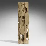 Leo Amino, Untitled, 1957, polyvinyl acetate with sand
