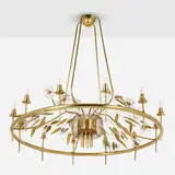 Paavo Tynell, Important chandelier from Kaivohuone Restaurant, Helsinki