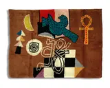 Alan Davie C.B.E., H.R.S.W., R.A., Bird Wall, Wool tapestry in colours, 1975