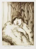 Frank Vernon Martin, 'LOUISE BROOKS' AND 'VILMA BANKY'; 1974