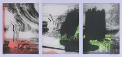 Sigmar Polke, Der Eisberg, 2001, Farbserigrafie auf Reproduktionsfilmmaterial