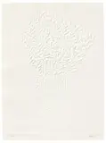 Nagelbaum by Günther Uecker, 1965, Prägedruck auf Rives-Velin, sold Jun 2017