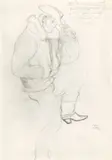 Cowboy by Tom of Finland, Um 1965, Bleistift auf Papier, sold Nov 2020