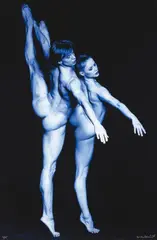 Dieter Blum, Vladimir Malakhov und Nadja Saidakova., 1998, Farbphotographie