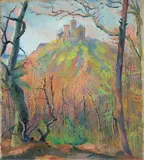 Conrad Felixmüller, Frühlingssonne auf der Wartburg