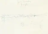 Joseph Beuys, Ohne Titel, Tinte auf Briefpapier