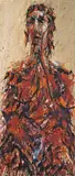 Bildnis R.L. by Max Uhlig, 1986, Öl auf Leinwand, sold Nov 2008