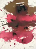 Markus Prachensky, Ohne Titel, 1977, Farbige Tuschen auf Arches-Velin