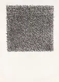 Günther Uecker, Manuelle Strukturen, 1975, Original-Kartonmappe mit 10 Lithografien und Titelblatt, jeweils auf BFK Rives-Velin