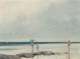 Andre Gisson, Beach Scene