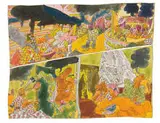 Michael Peters, Untitled (Comic strip), Pen and ink on paper