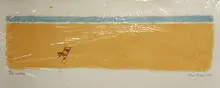 Joan Drew, Antique Sun, 1958, Serigraph