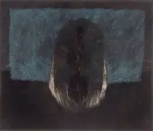 Ronald Miyashiro, Untitled (Abstract pastel and charcoal), 1961, Pastel and charcoal