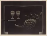 Yōzō Hamaguchi, Untitled & Artichoke & Pomegranate (3), 1957, Mezzotint
