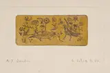 Guillermo Silva, Jardin, 1960, Etching