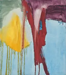 Roy Leaf, Untitled (abstract), 1961, Oil on canvas