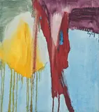 Roy Leaf, Untitled (abstract), 1961, Oil on canvas