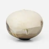 Untitled by Toshiko Takaezu, c. 1980, glazed porcelain, sold May 2023
