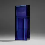 Ivana Šrámková, Head Blue, 1996, cast glass