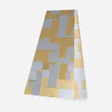 Paul Evans, Rare Cityscape range hood, c. 1975, chrome-plated steel, brass