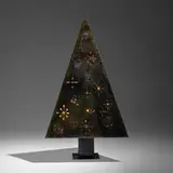 Rare Christmas Tree lamp by Paul Evans, 1967, welded and painted steel, sold May 2023