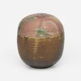 Untitled by Toshiko Takaezu, c. 1995, glazed porcelain, sold May 2023