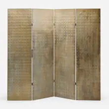Mats Theselius, Rörligt Objekt standing screen, c. 1990, lacquered aluminum over wood