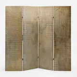 Mats Theselius, Rörligt Objekt standing screen, c. 1990, lacquered aluminum over wood