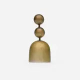 Karl Hagenauer, Bell, 1930, brass-coated metal