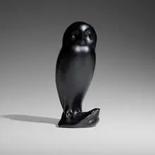 François Pompon, Grand Hibou, c. 2010, lost wax cast patinated bronze