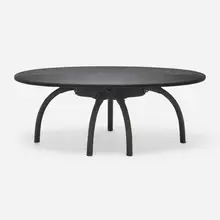 Dining table by Christian Astuguevieille, 2003, rope over wood, sold Oct 2025