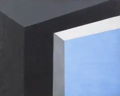 Amédée Ozenfant, Fenêtre et ciel, 1966, Öl auf Leinwand