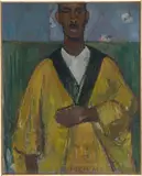 Ralph Joseph Hosp, Bildnis eines jungen Mannes, 1929, Öl auf Leinwand