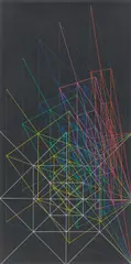Ohne Titel by Karel Novosad, 1976, Acryl auf Leinwand, sold Jul 2021