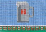 Thomas Bayrle, Hofbräu, 1969, Farbserigrafie auf Papier