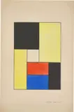 Peter Röhl, Ohne Titel, 1925, Gouache auf Papier