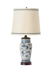 Asian Style, Group of three table lamps, 20th Century