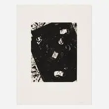 Sam Francis, Untitled (SFE-600), 1982, aquatint on BFK Rives