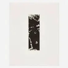 Sam Francis, Untitled (SFE-006), 1982, aquatint with chine-collé on Somerset Satin and Mochizuki rice
